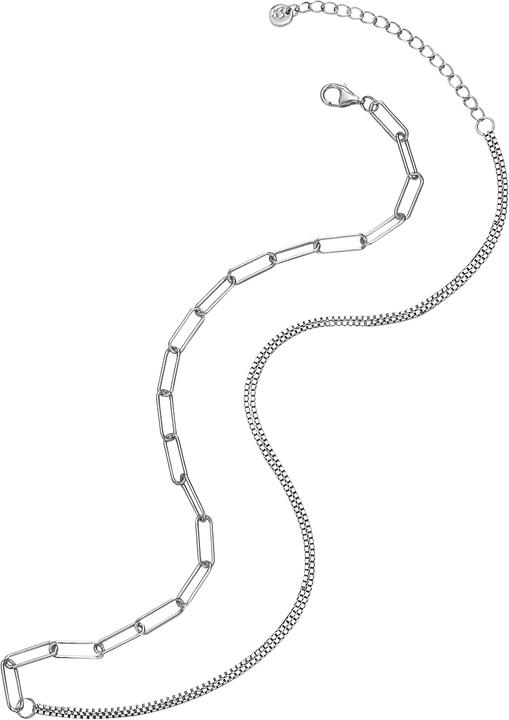 Immagine prodotto Glanzstücke München Catena da donna in argento 40,0 cm + 5,0 cm di estensione - 26709 (Argento, 40 - 45 cm)