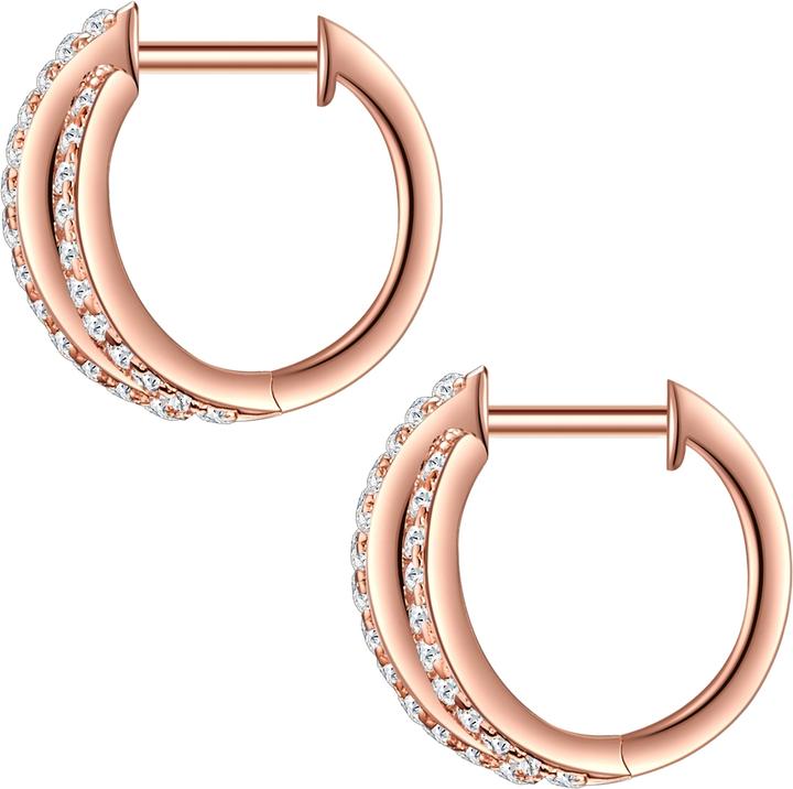 Immagine prodotto Trilani Donna Argento Cubic Zirconia Oro Rosa - 26777 (Argento)