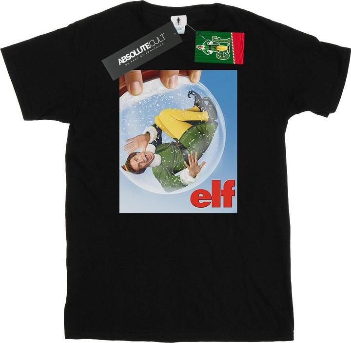 Elf Snow Globe Poster TShirt (M)