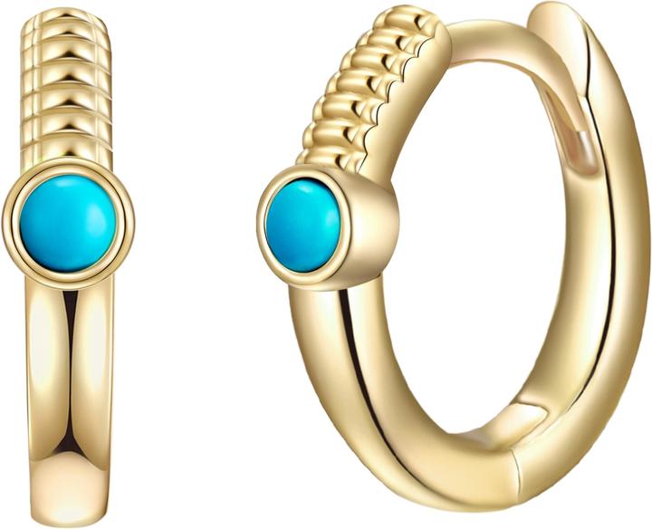 Immagine prodotto Glanzstücke München Donna Argento Turchese (ricostruito) Oro giallo - 26789 (Argento)