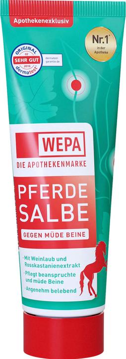 Actual product image Wepa Horse ointment against tired legs, 125 ml ointment (Body cream, 125 ml)