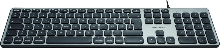 Image du produit Macally UCZKEYHUB Tastatur mit CH Layout - Elegante (CH, Filaire)