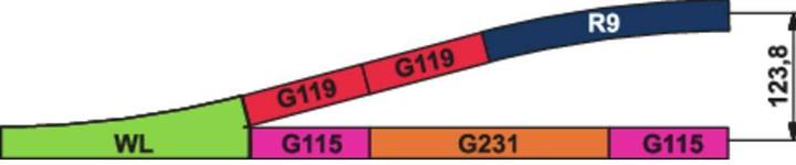 Produktbild Piko Gerade G239 VE6 (Spur H0)