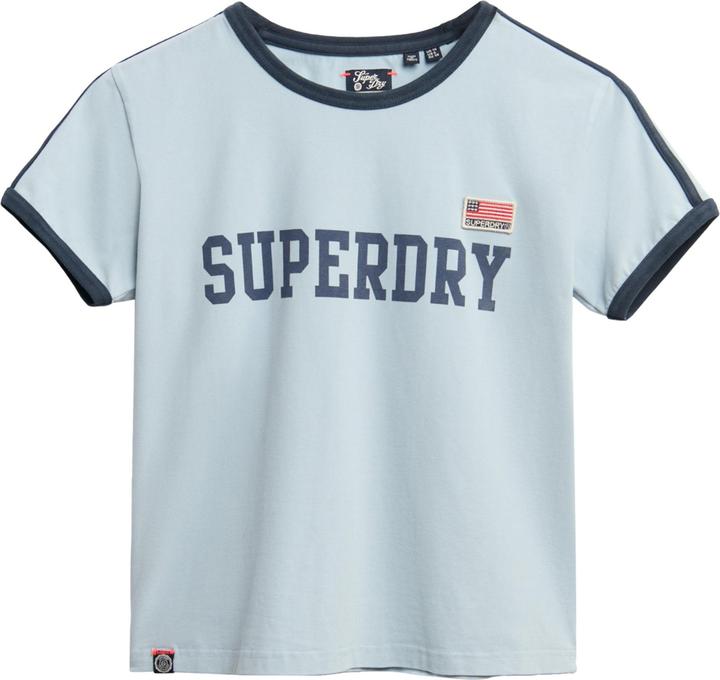 Actual product image Superdry Athletic Essential Stripe Tee (16)