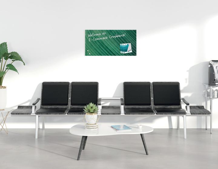 Actual product image Sigel Glass Magnet Board Artverum with Design (Magnet board, 91 x 46 cm)