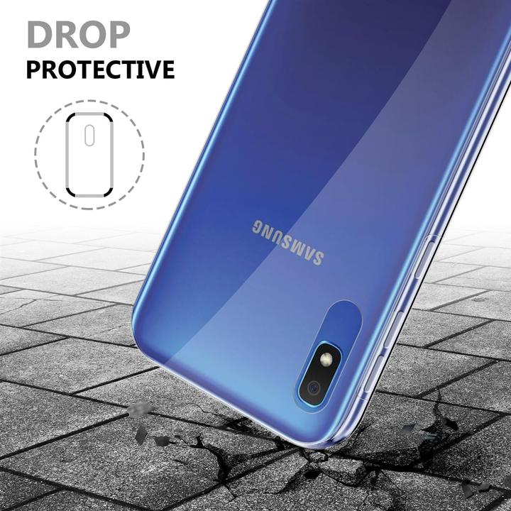 Actual product image Cadorabo TPU 360 Degree Case Cover (Samsung Galaxy A10, HTC One M10)