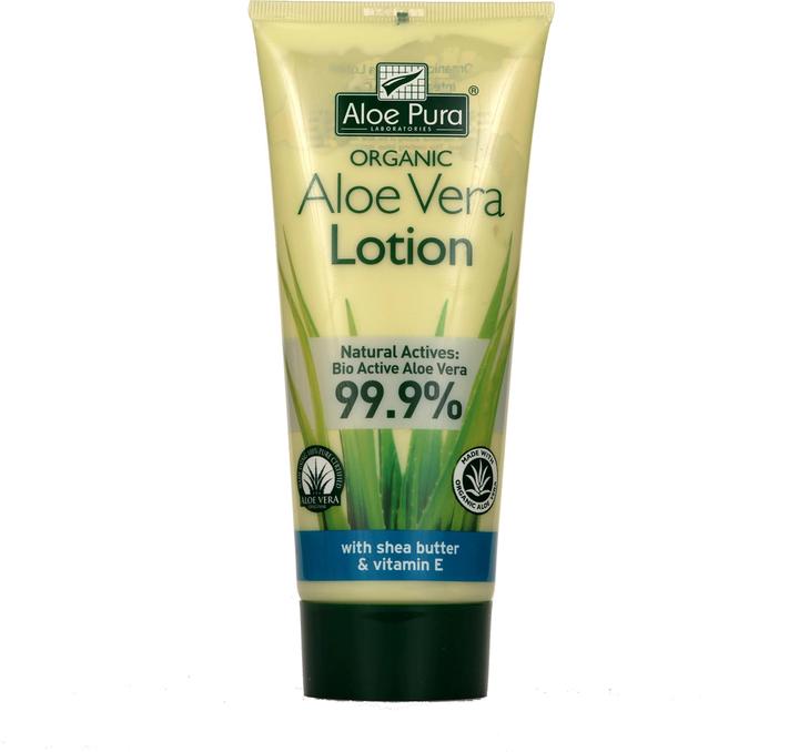 Produktbild Aloe Pura Bio Aloe Vera Lotion mit Sheabutter und Vitamin E 200ml (Körperlotion, 200 ml)