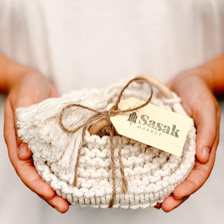 Immagine prodotto Sasak Market Cinghia per tappetino yoga Macrame