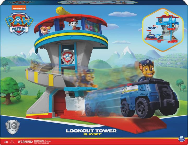 Actual product image Paw Patrol Lookout Tower Playset