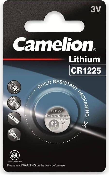 Produktbild Camelion CR1225 (1 Stk., CR1225, 38 mAh)