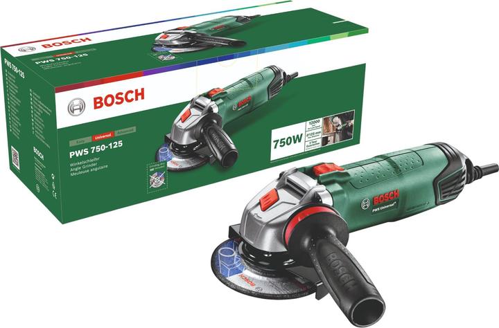 Productafbeelding Bosch Home & Garden Ø 115mm haakse slijper PWS 750-115 (115 mm)