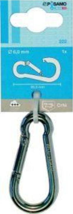 Image du produit Pösamo Mousqueton SB 50x5mm VA ACIER INOXYDABLE 1pc