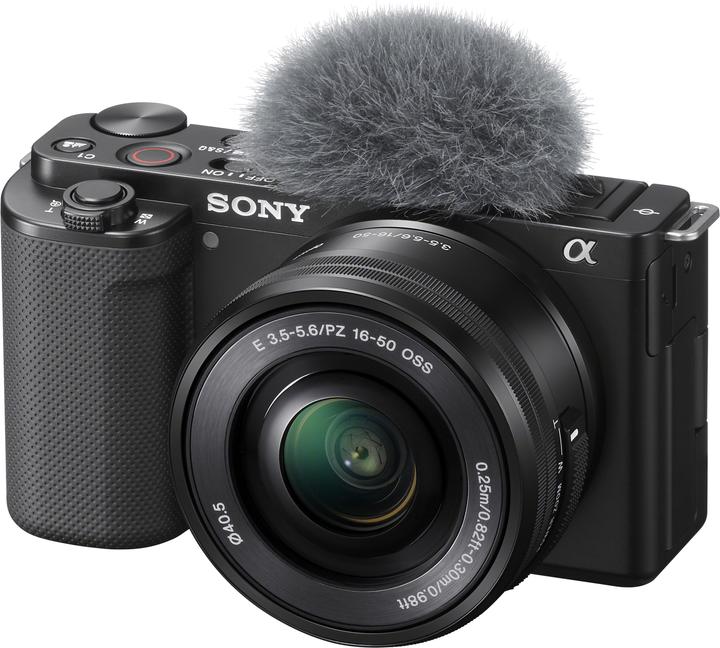 Actual product image Sony Alpha ZV-E10L (16 - 50 mm, 24 Mpx, APS-C / DX)