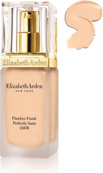 Actual product image Elizabeth Arden Flawless Finish Perfectly Satin Makeup 01 Alabaster 30ml (01 Alabaster)