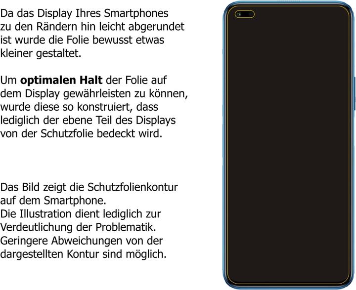 Actual product image Dipos Screen Protector Crystalclear (6 Piece, Honor Play5 Youth)