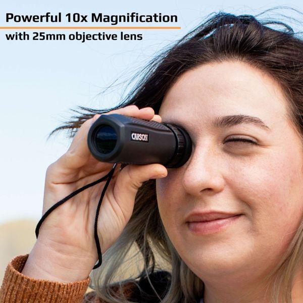Image du produit Carson BlackWave 10x25 Monokular