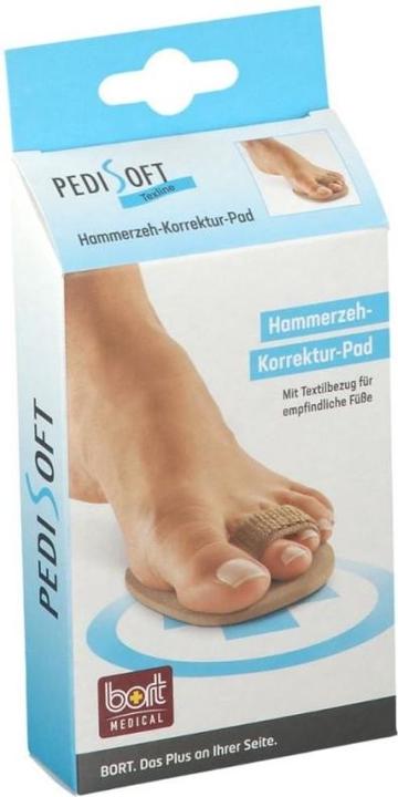 Produktbild Bort Medical PediSoft Hammerzehen Korrektur Pad small (Fussbad, 396 ml)