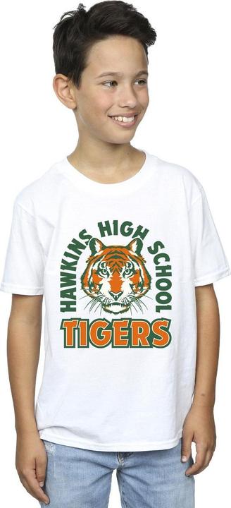 Produktbild Netflix Stranger Things Hawkins Arch Tiger TShirt Jungen (152, 158)