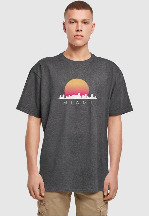 Actual product image Merchcode Miami X Heavy Oversize Tee-BY102 - 117607 (L)