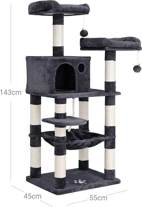 Produktbild Jamb Kratzbaum (51 cm, Rauchgrau)