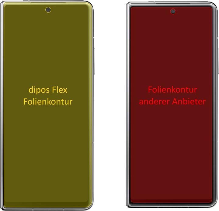 Produktbild Dipos Displayschutzfolie Full-Cover 3D (3 Stück, Honor Magic5)