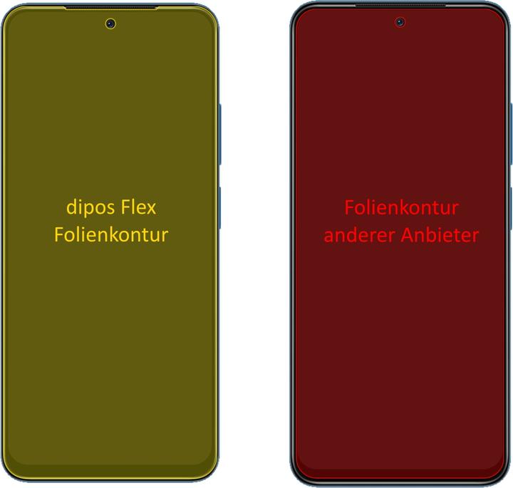 Immagine prodotto Dipos Pellicola Protettiva Full-Cover 3D (2 Pezzo/i, Xiaomi Redmi Note 11S)
