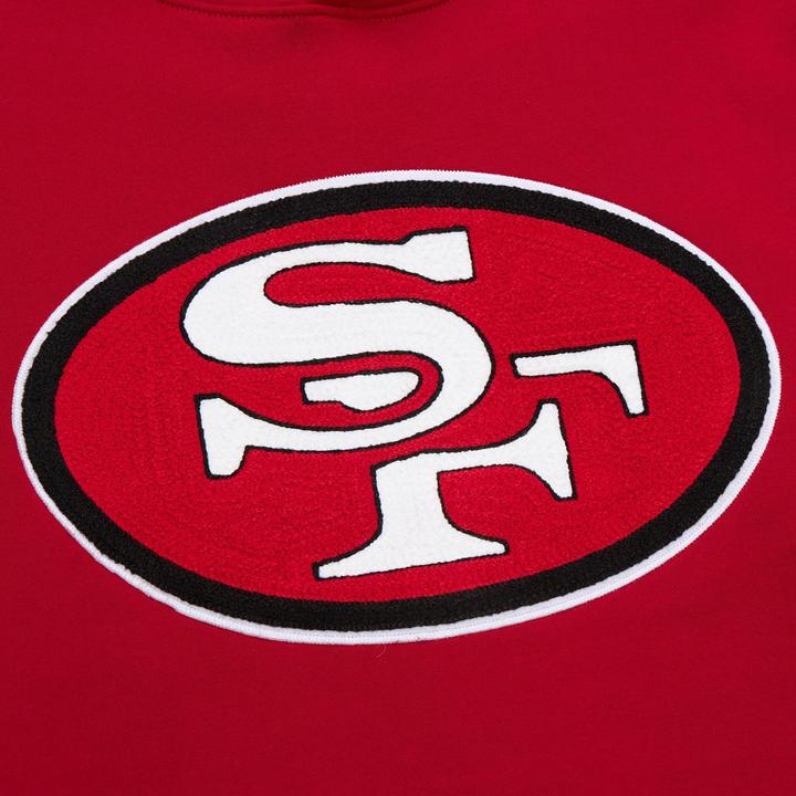 Image du produit Mitchell & Ness Fleece Hoody - STITCH San Francisco 49ers (M)