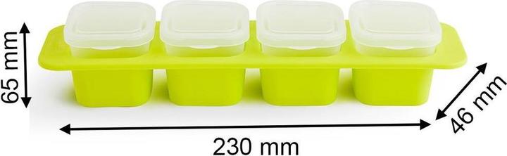 Produktbild Rotho Mini-Gefrierbehälter-Set Domino (0.05 l)