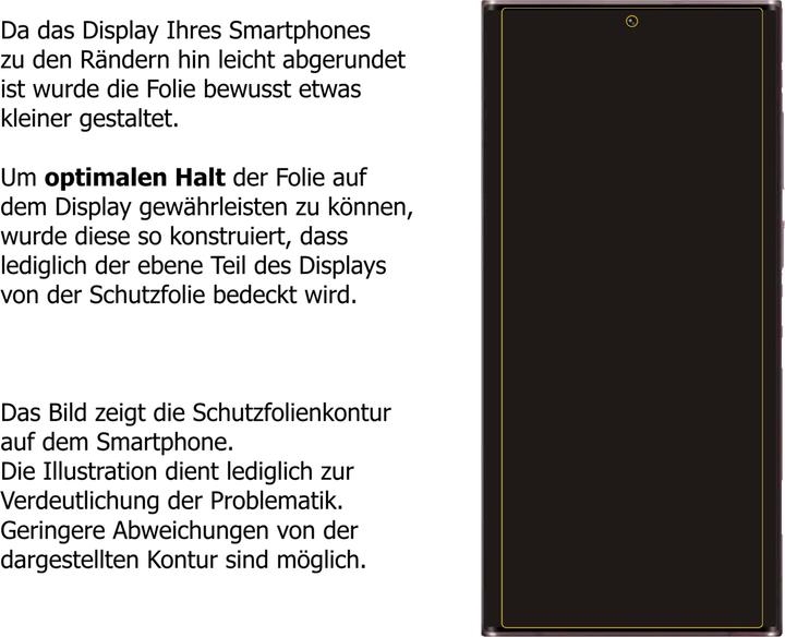 Immagine prodotto Dipos Pellicola Protettiva Anti-Shock (2 Pezzo/i, Samsung Galaxy S22 Ultra)