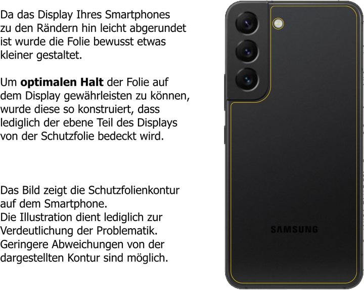 Actual product image Dipos Screen Protector Anti-Shock (1 Piece, Samsung Galaxy S21)