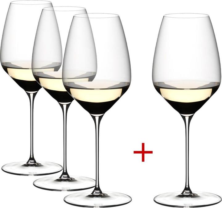 Riedel Set VELOCE Riesling (57 cl, 4 Occhiali, Bicchieri da vino bianco)