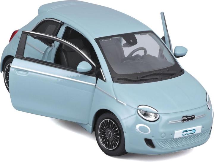 Image du produit Bburago Fiat 500e 1/24 bleu