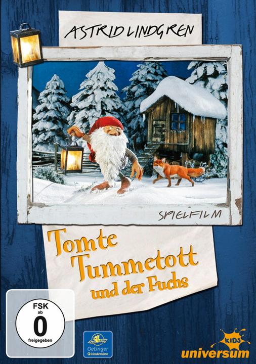 Produktbild Astrid Lindgren: Tomte Tummetott und der Fuchs (DVD, 2007, Deutsch, Englisch)