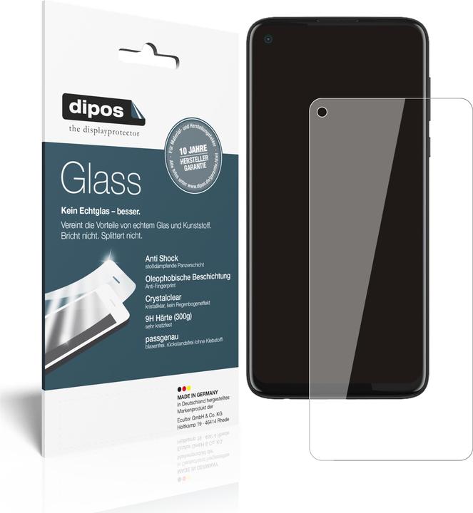 Actual product image Dipos Screen Protector Anti-Shock (1 Piece, Motorola Moto G8 Power)