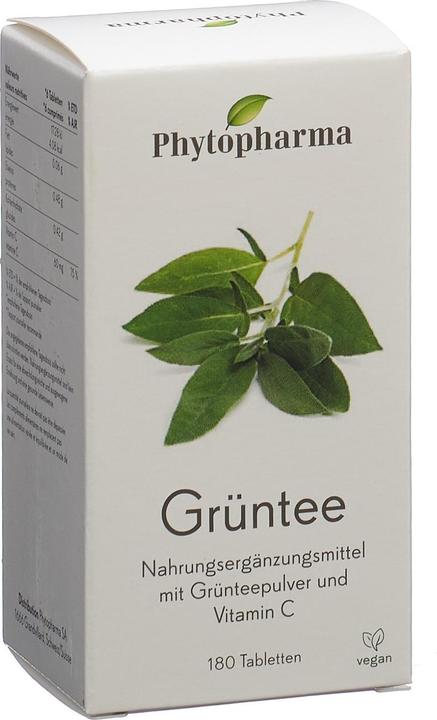 Image du produit Phytopharma Thé vert (1 pièce(s), Cachets, 120 g)