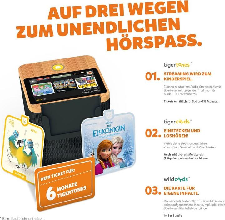 Actual product image Tigermedia Tigerbox Touch Plus - Swiss-Edition (Swiss German, German)