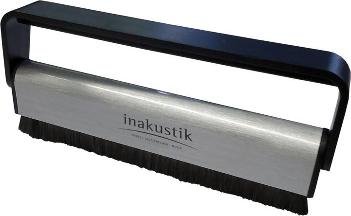Inakustik Brosse à panneaux de qualité supérieure (Nettoyage du tourne-disque)