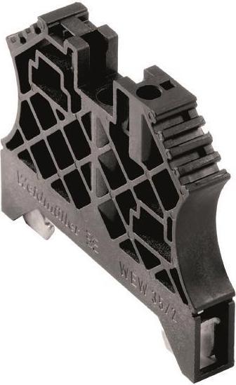 Actual product image Weidmüller WEW 35/2 SW End bracket 1061210000