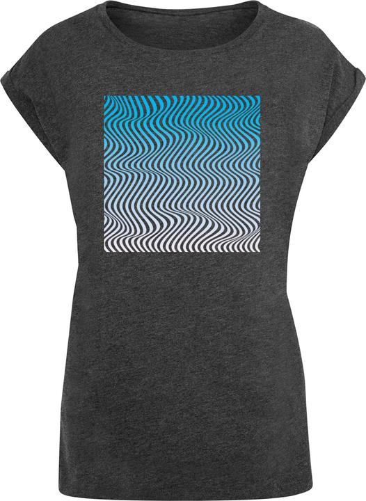 Actual product image Merchcode Ladies Summer - Wavy Pattern T-Shirt - 112601 (L)