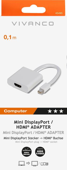 Produktbild Vivanco Mini-Display-Anschluss für (HDMI, 10 cm)