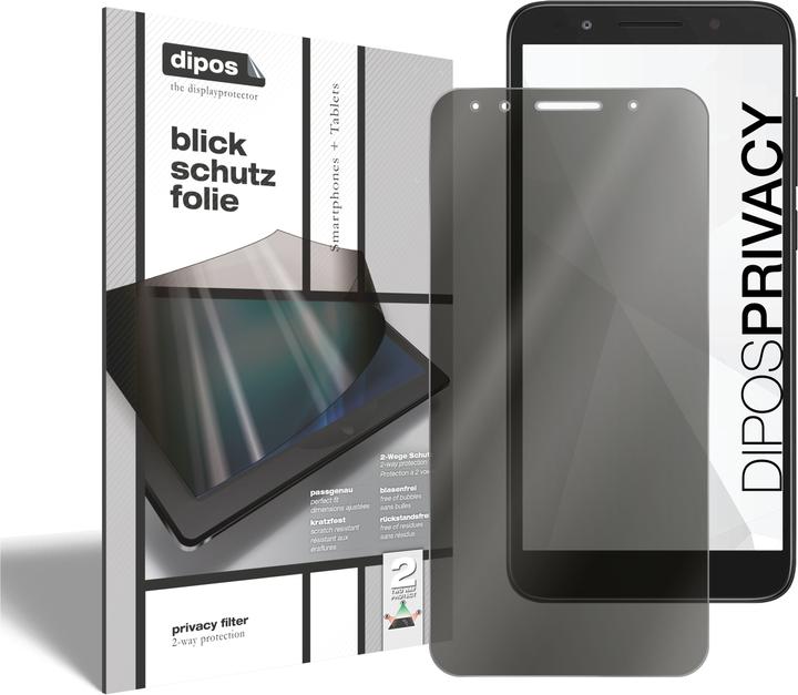 Produktbild Dipos Blickschutzfolie 2-Way Anti-Shock (1 Stück, Tecno L9 Plus)