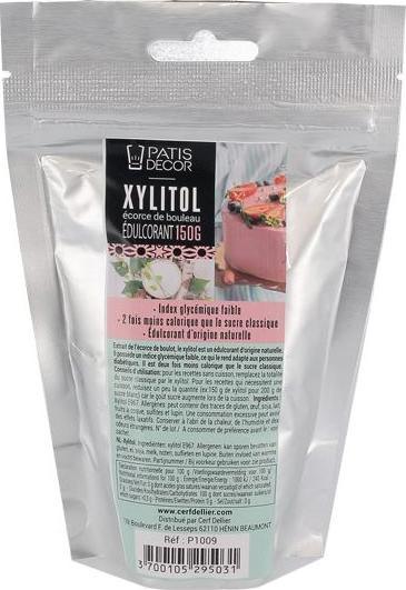 Immagine prodotto Patisdécor Xilitolo di corteccia di betulla - dolcificante (400 g)
