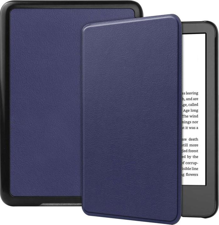 Cover-Discount Kindle 2022 (6.0 / 11.Gen.) - Schutzhülle Etui dunkelblau (Kindle)