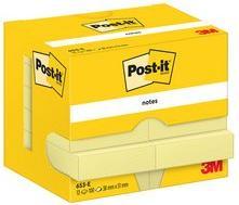 Productafbeelding Post-it Sticky Notes Standaard 657 geel 12 pads (9 x 8 x 13 cm)
