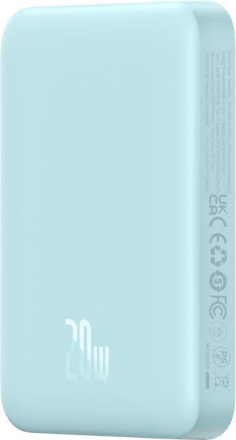 Produktbild Baseus Magnetic Mini Air Powerbank 10000mAh 20W (blue) (10000 mAh, 20 W, 37 Wh)