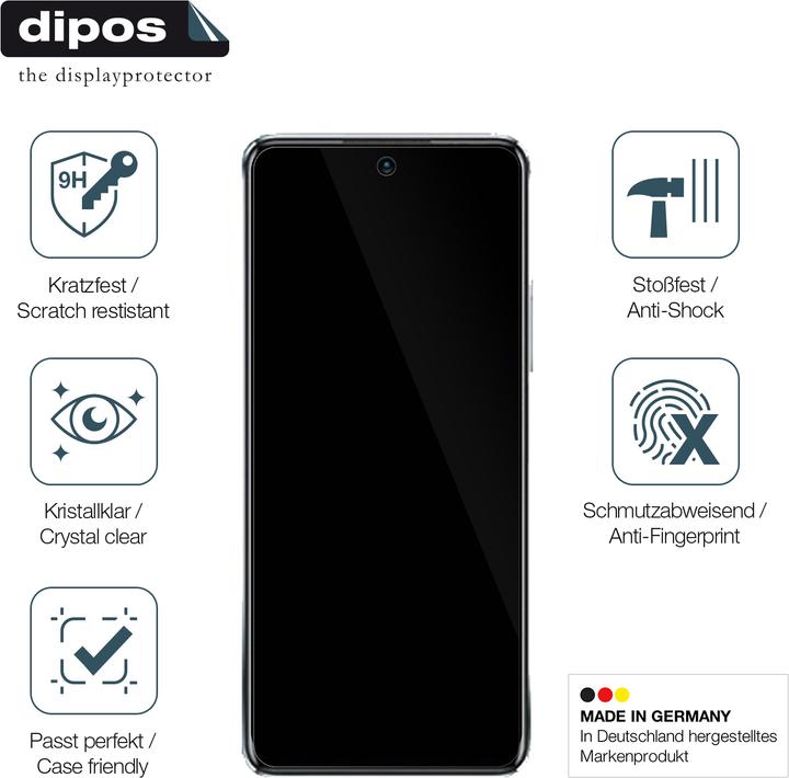 Actual product image Dipos Screen Protector Anti-Shock (2 Piece, Infinix Note 11 Pro)