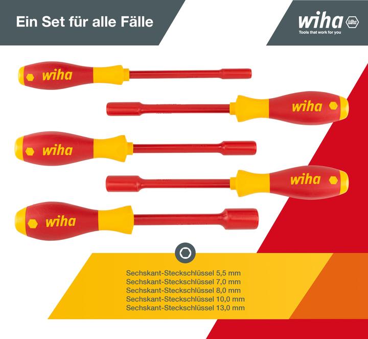 Produktbild Wiha SoftFinish (Aussensechskant)