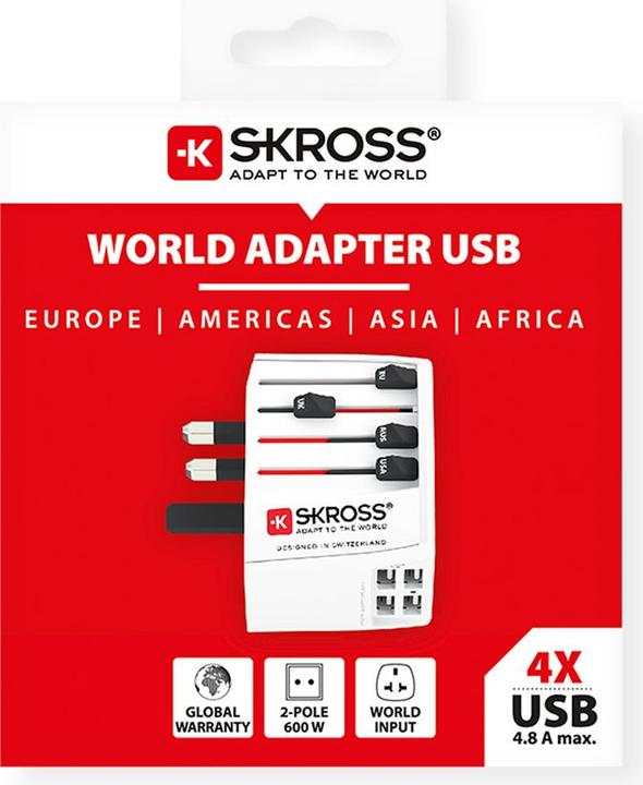 Produktbild Skross Reiseadapter MUV USB
