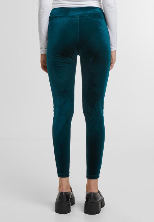 Immagine prodotto Urban Classics Leggings di velluto a vita alta da donna (XL)