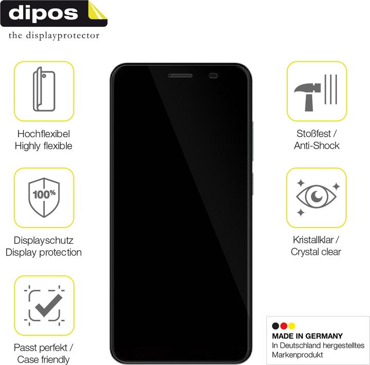 Image du produit Dipos Film de Protection d’écran Full-Cover 3D (2 pièce(s), Lava Iris 88S)